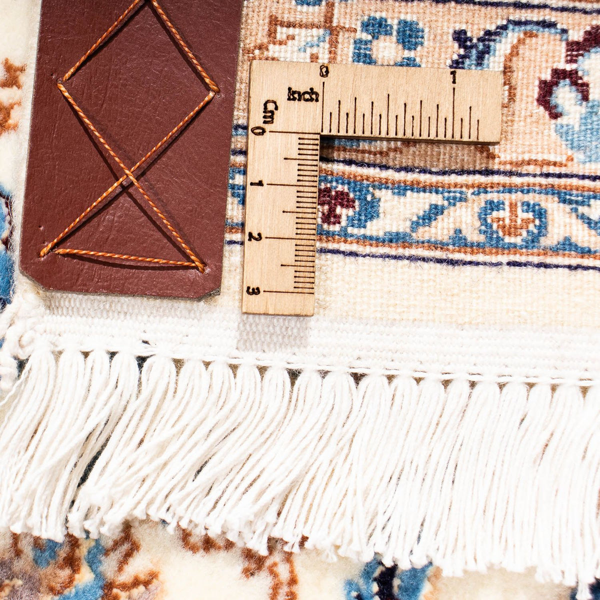 Perzisch tapijt - Nain - Premium - 201 x 123 cm - beige