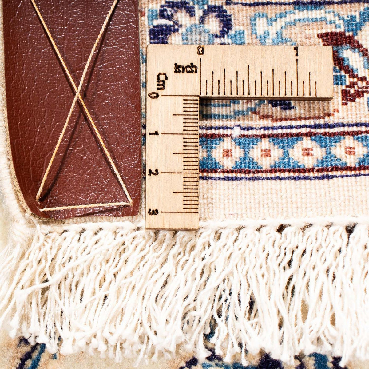 Perzisch tapijt - Nain - Premium - 201 x 130 cm - beige