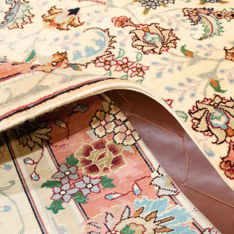 Perzisch tapijt - Tabriz - Royal - 148 x 102 cm - beige