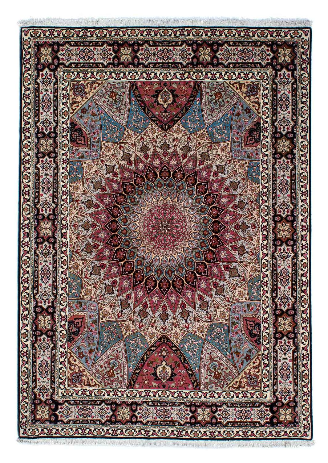 Perzisch tapijt - Tabriz - Royal - 217 x 158 cm - veelkleurig