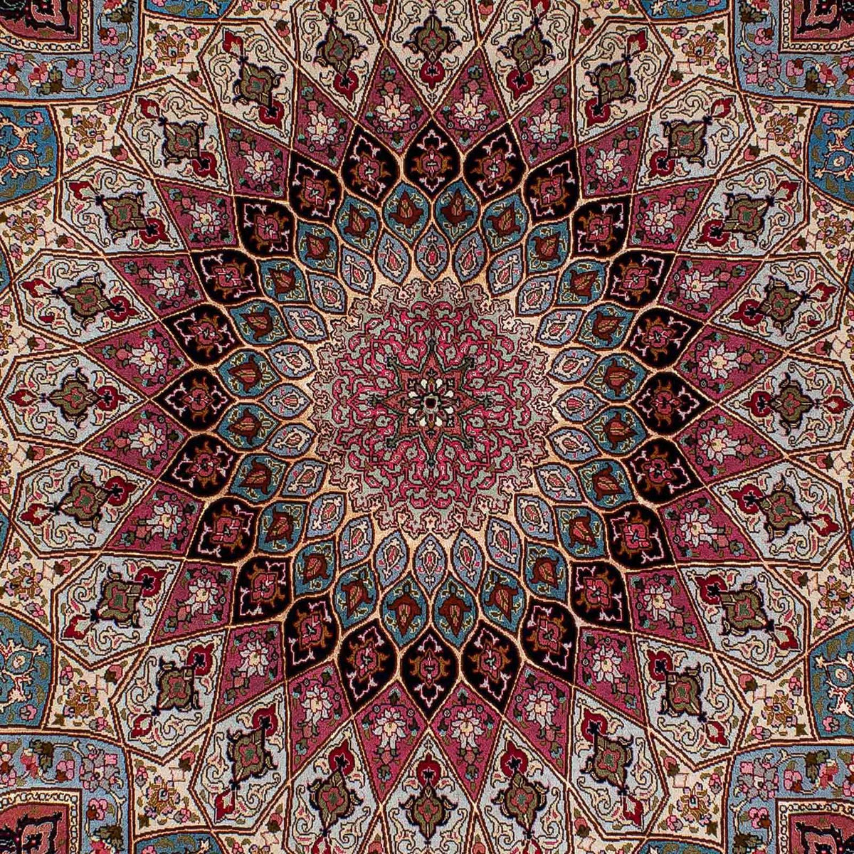 Perzisch tapijt - Tabriz - Royal - 217 x 158 cm - veelkleurig