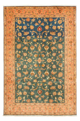 Perzisch tapijt - Tabriz - Royal - 305 x 200 cm - lichtgroen