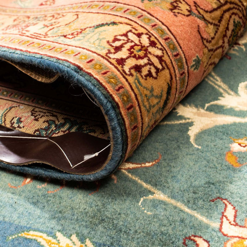 Perzisch tapijt - Tabriz - Royal - 305 x 200 cm - lichtgroen