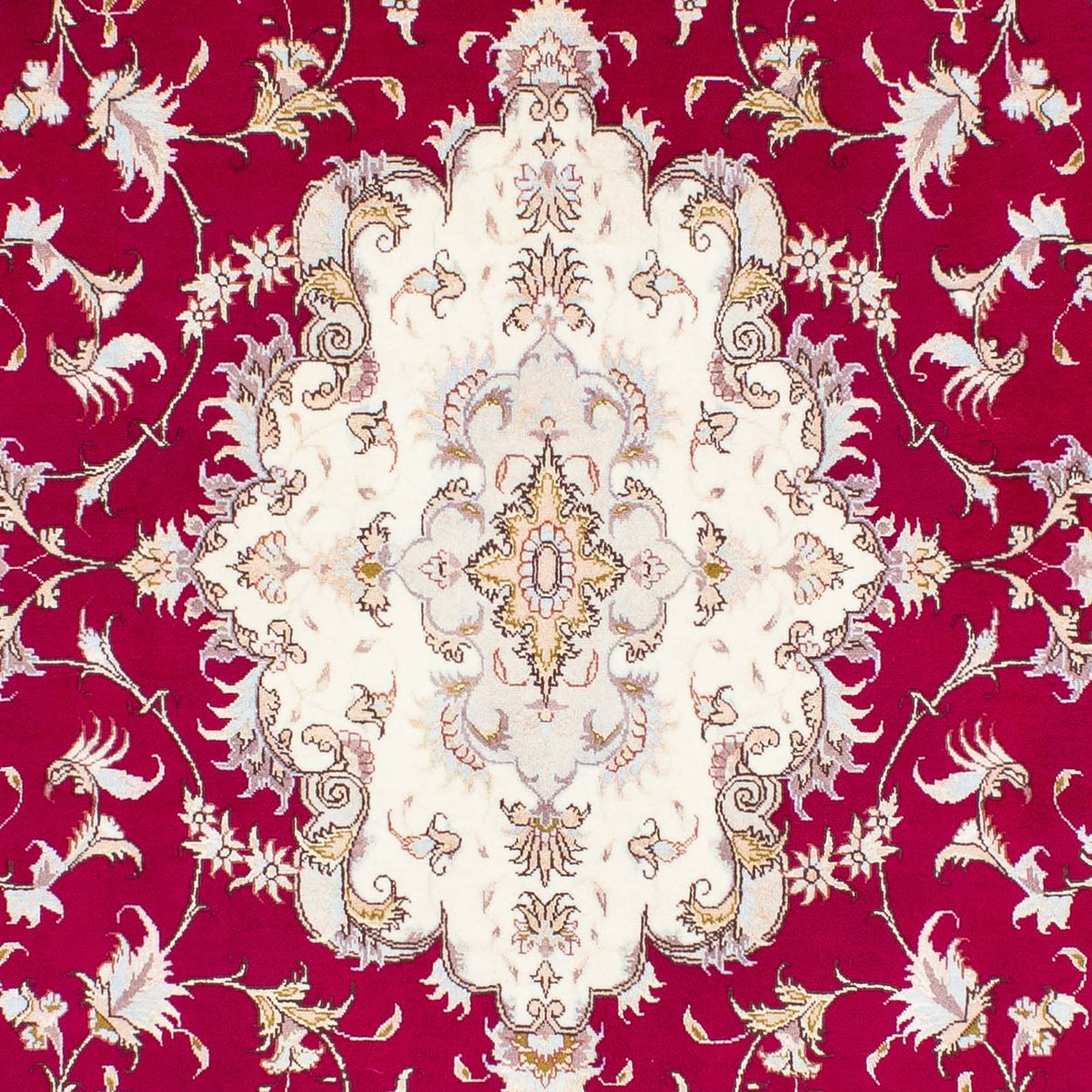 Perzisch tapijt - Tabriz - Royal - 247 x 171 cm - rood