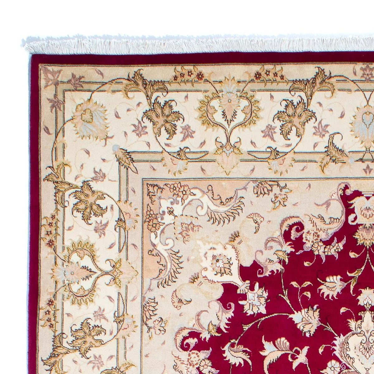Perzisch tapijt - Tabriz - Royal - 247 x 171 cm - rood