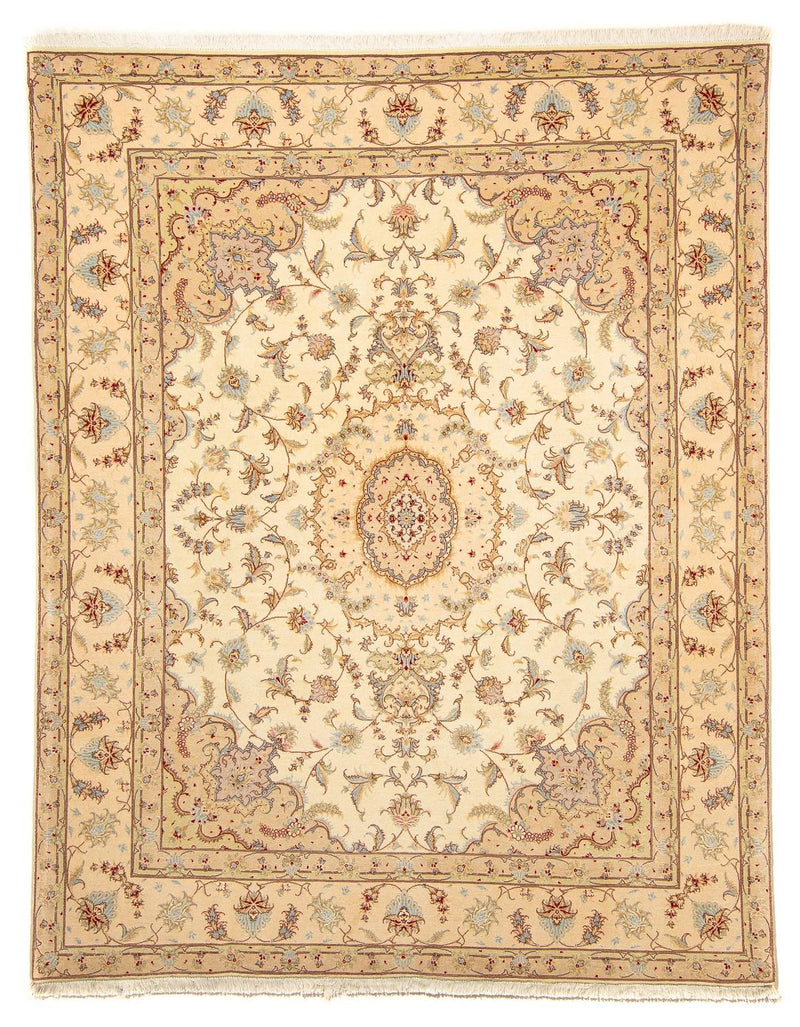 Perzisch tapijt - Tabriz - Royal - 268 x 198 cm - beige