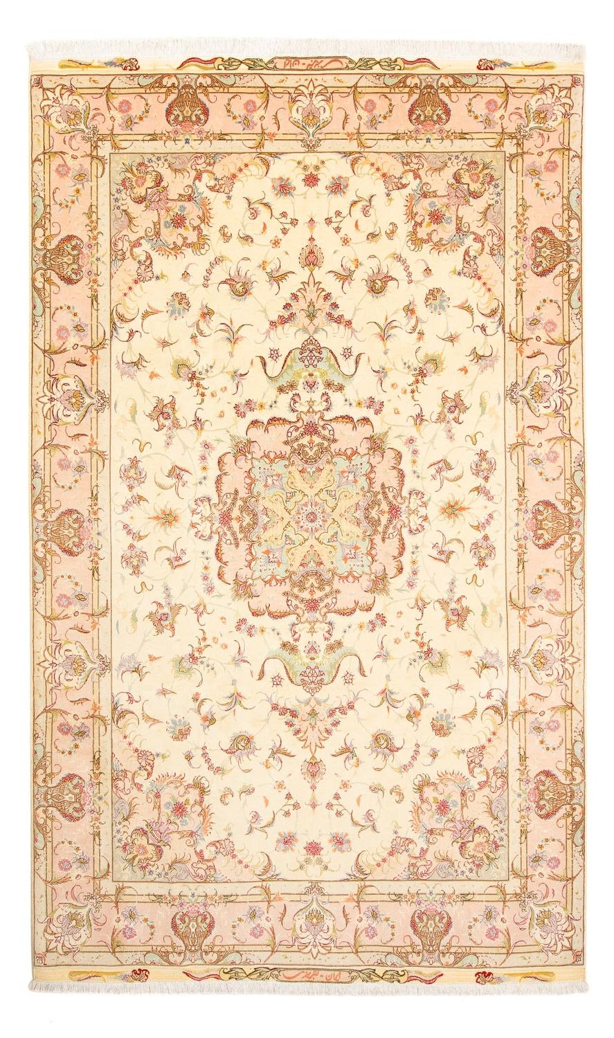 Perzisch tapijt - Tabriz - Royal - 288 x 198 cm - beige