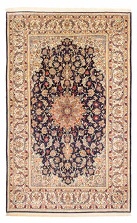 Perzisch tapijt - Isfahan - Premium - 327 x 202 cm - donkerblauw