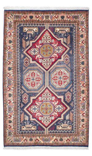 Gabbeh Tapijt - Kashkuli Perzisch - 230 x 148 cm - donkerblauw
