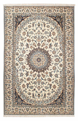 Perzisch tapijt - Nain - Premium - 198 x 130 cm - beige