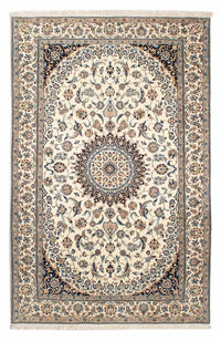 Perzisch tapijt - Nain - Premium - 198 x 130 cm - beige