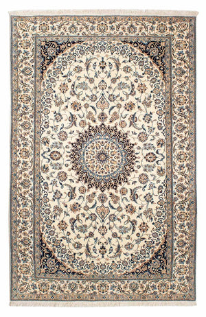 Perzisch tapijt - Nain - Premium - 198 x 130 cm - beige