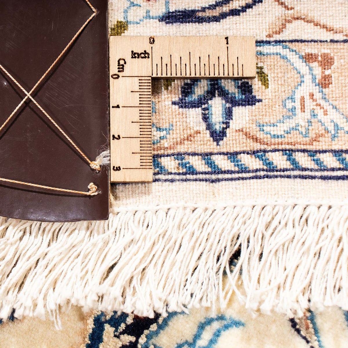 Perzisch tapijt - Nain - Premium - 198 x 130 cm - beige