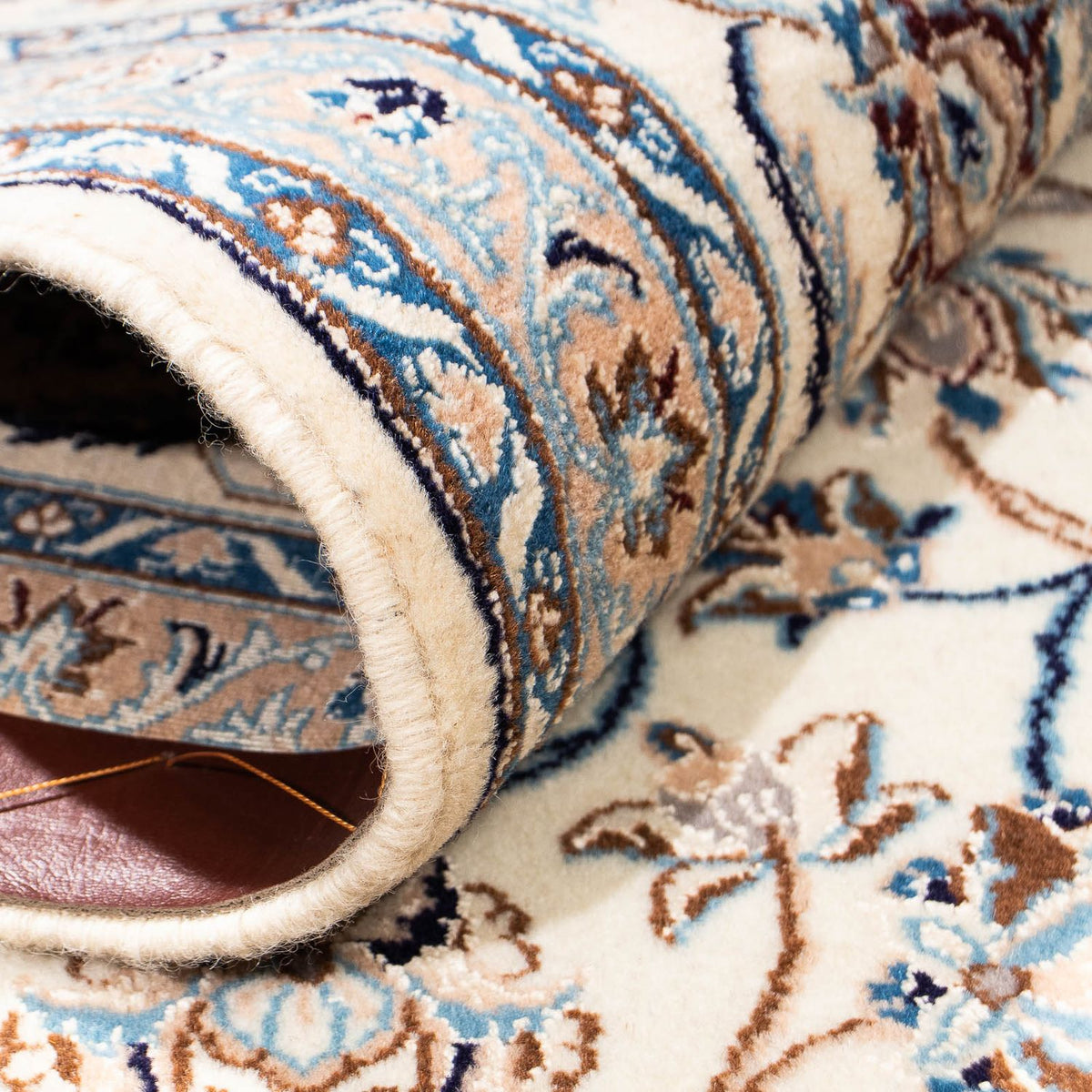 Perzisch tapijt - Nain - Premium - 204 x 130 cm - beige