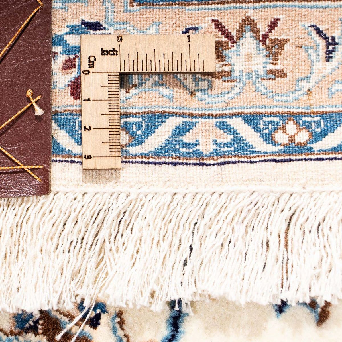 Perzisch tapijt - Nain - Premium - 204 x 130 cm - beige