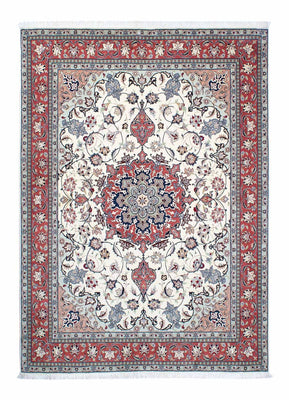 Perzisch tapijt - Tabriz - Royal - 210 x 150 cm - beige