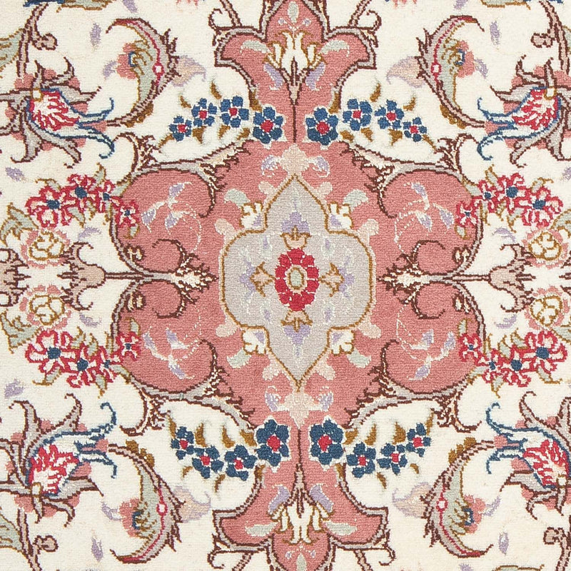 Perzisch tapijt - Tabriz - Royal - 90 x 60 cm - beige