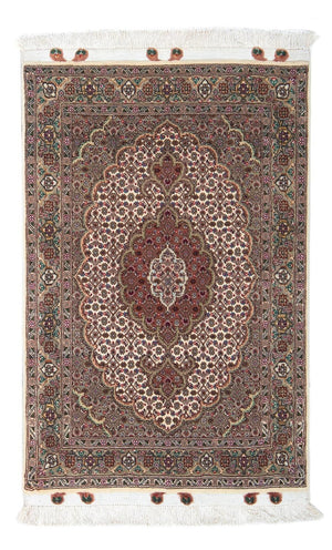 Perzisch tapijt - Tabriz - Royal - 90 x 60 cm - beige