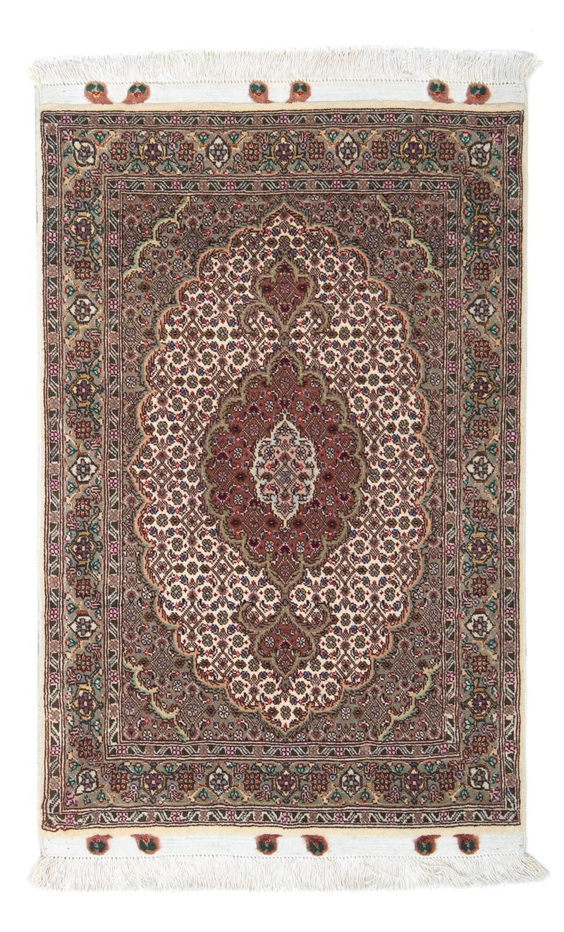 Perzisch tapijt - Tabriz - Royal - 90 x 60 cm - beige