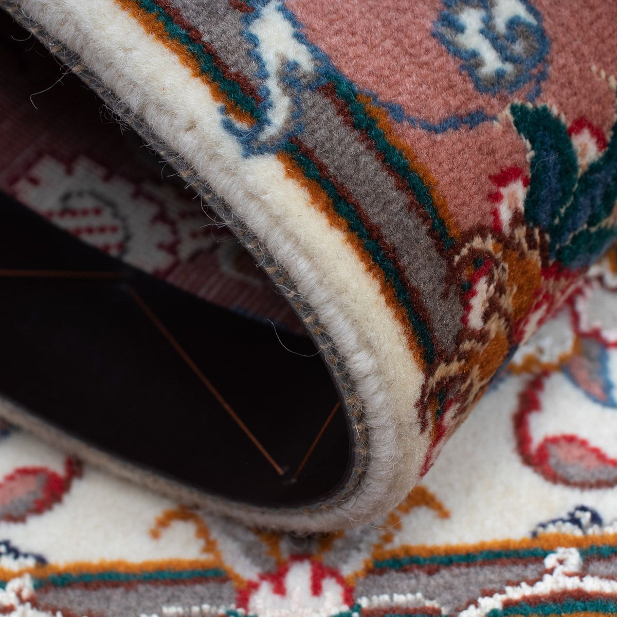 Perzisch tapijt - Tabriz - Royal - 90 x 60 cm - beige