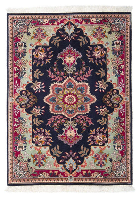 Perzisch tapijt - Tabriz - Royal - 90 x 60 cm - donkerblauw