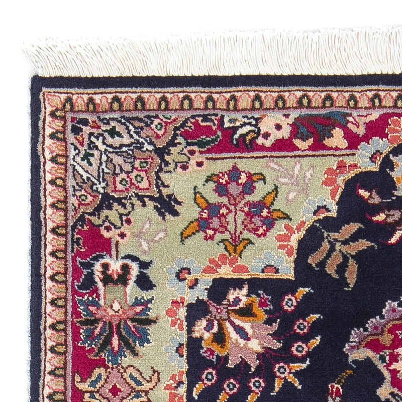 Perzisch tapijt - Tabriz - Royal - 90 x 60 cm - donkerblauw