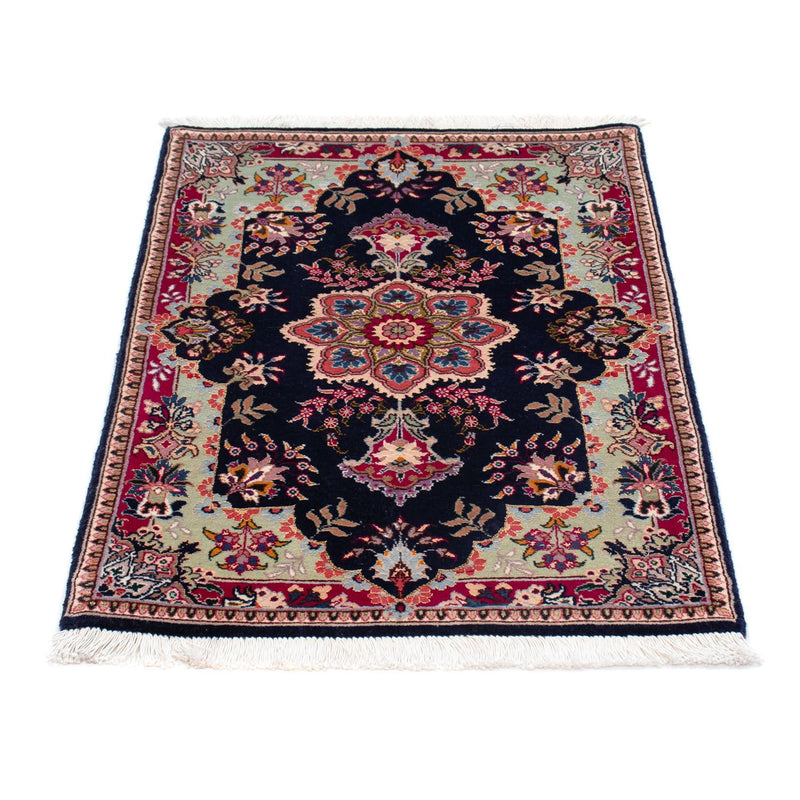 Perzisch tapijt - Tabriz - Royal - 90 x 60 cm - donkerblauw