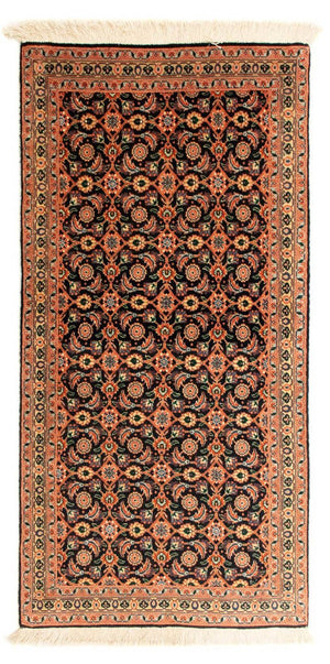 Perzisch tapijt - Tabriz - Royal - 130 x 65 cm - zwart