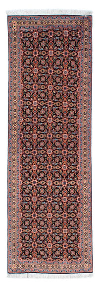 Loper Perzisch tapijt - Tabriz - 202 x 67 cm - donkerblauw