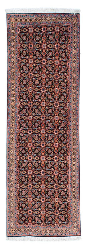Loper Perzisch tapijt - Tabriz - 202 x 67 cm - donkerblauw
