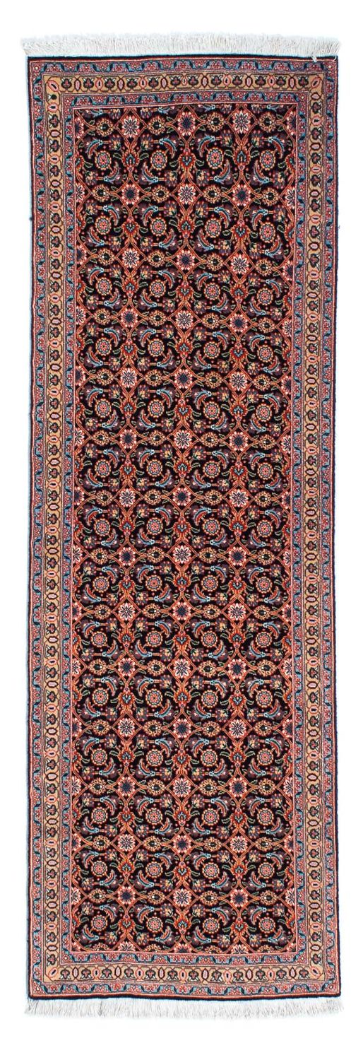 Loper Perzisch tapijt - Tabriz - 202 x 67 cm - donkerblauw