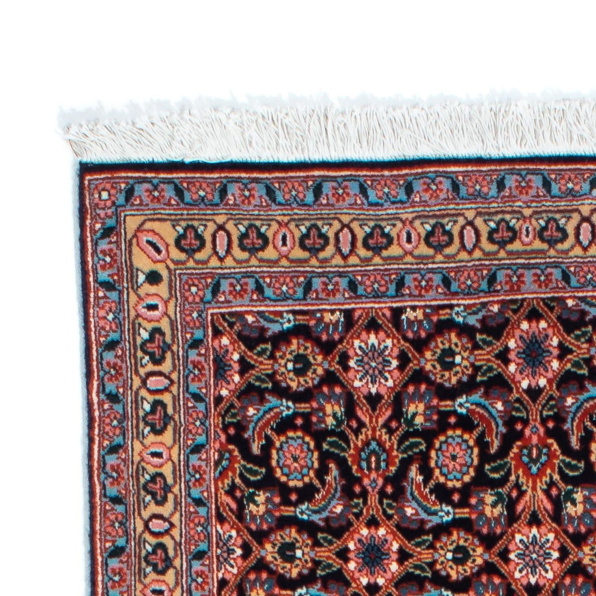 Loper Perzisch tapijt - Tabriz - 202 x 67 cm - donkerblauw