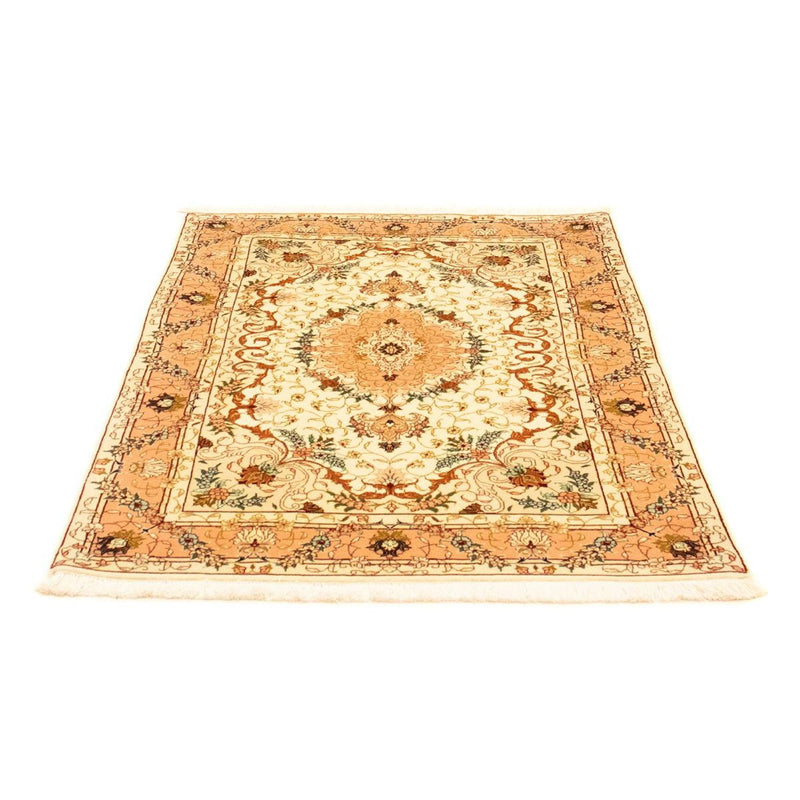 Perzisch tapijt - Tabriz - Royal - 148 x 98 cm - beige