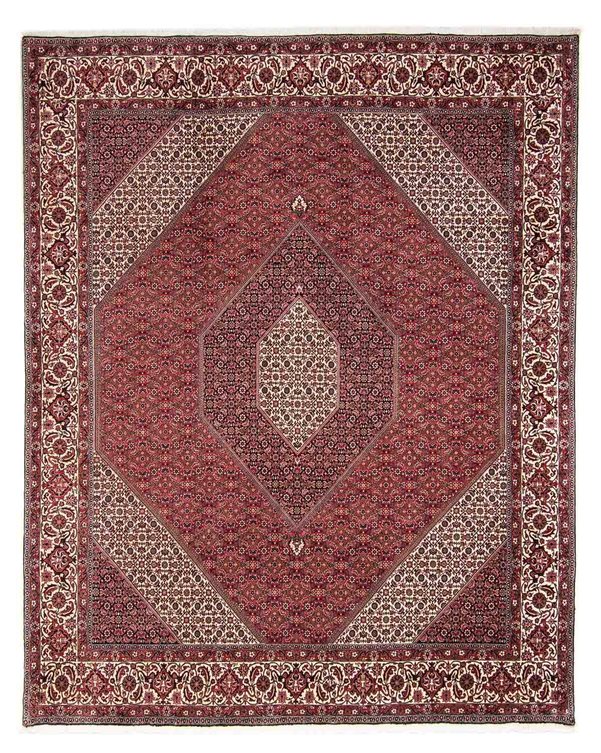 Perzisch tapijt - Bijar - 295 x 251 cm - donkerrood