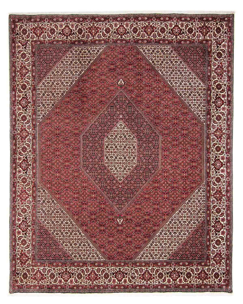Perzisch tapijt - Bijar - 295 x 251 cm - donkerrood