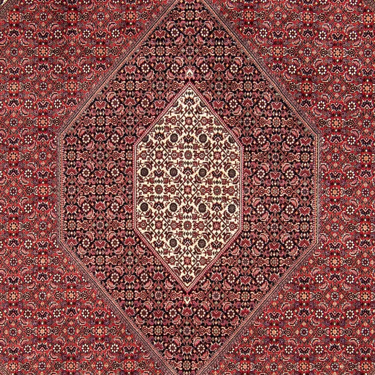 Perzisch tapijt - Bijar - 295 x 251 cm - donkerrood