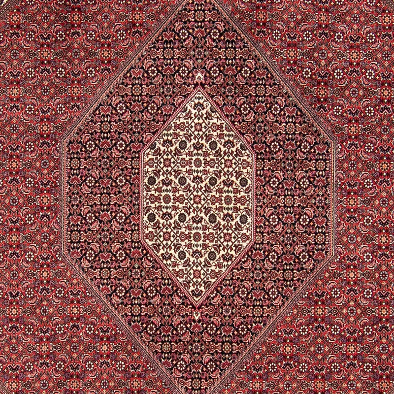 Perzisch tapijt - Bijar - 295 x 251 cm - donkerrood