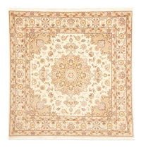 Perzisch tapijt - Tabriz - Royal vierkant  - 206 x 202 cm - beige