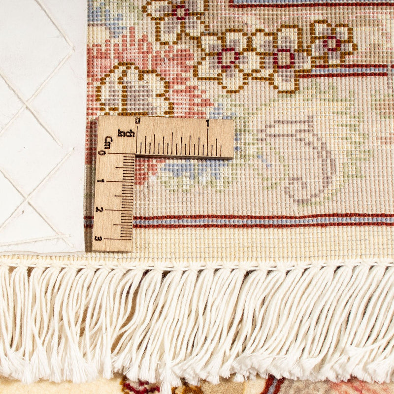 Perzisch tapijt - Tabriz - Royal vierkant  - 206 x 202 cm - beige