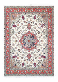 Perzisch tapijt - Tabriz - Royal - 205 x 146 cm - beige