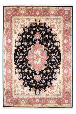 Perzisch tapijt - Tabriz - Royal - 243 x 168 cm - donkerblauw