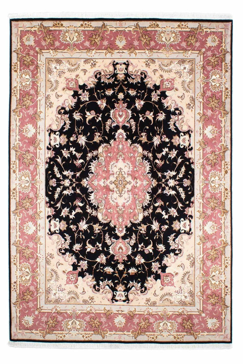 Perzisch tapijt - Tabriz - Royal - 243 x 168 cm - donkerblauw