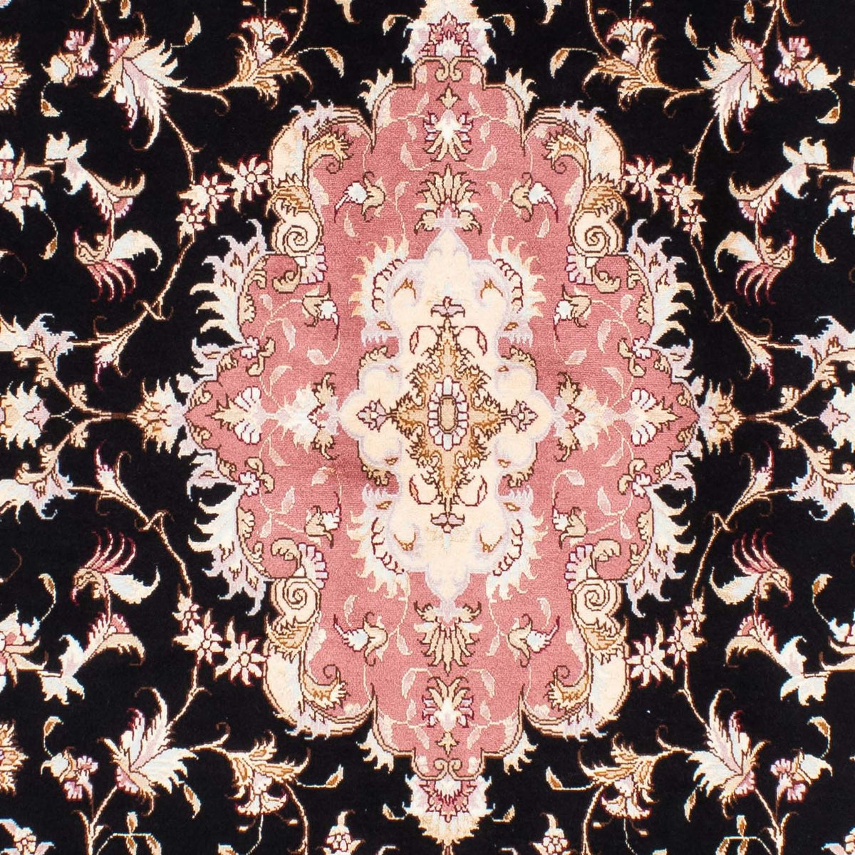 Perzisch tapijt - Tabriz - Royal - 243 x 168 cm - donkerblauw