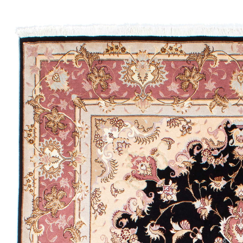 Perzisch tapijt - Tabriz - Royal - 243 x 168 cm - donkerblauw