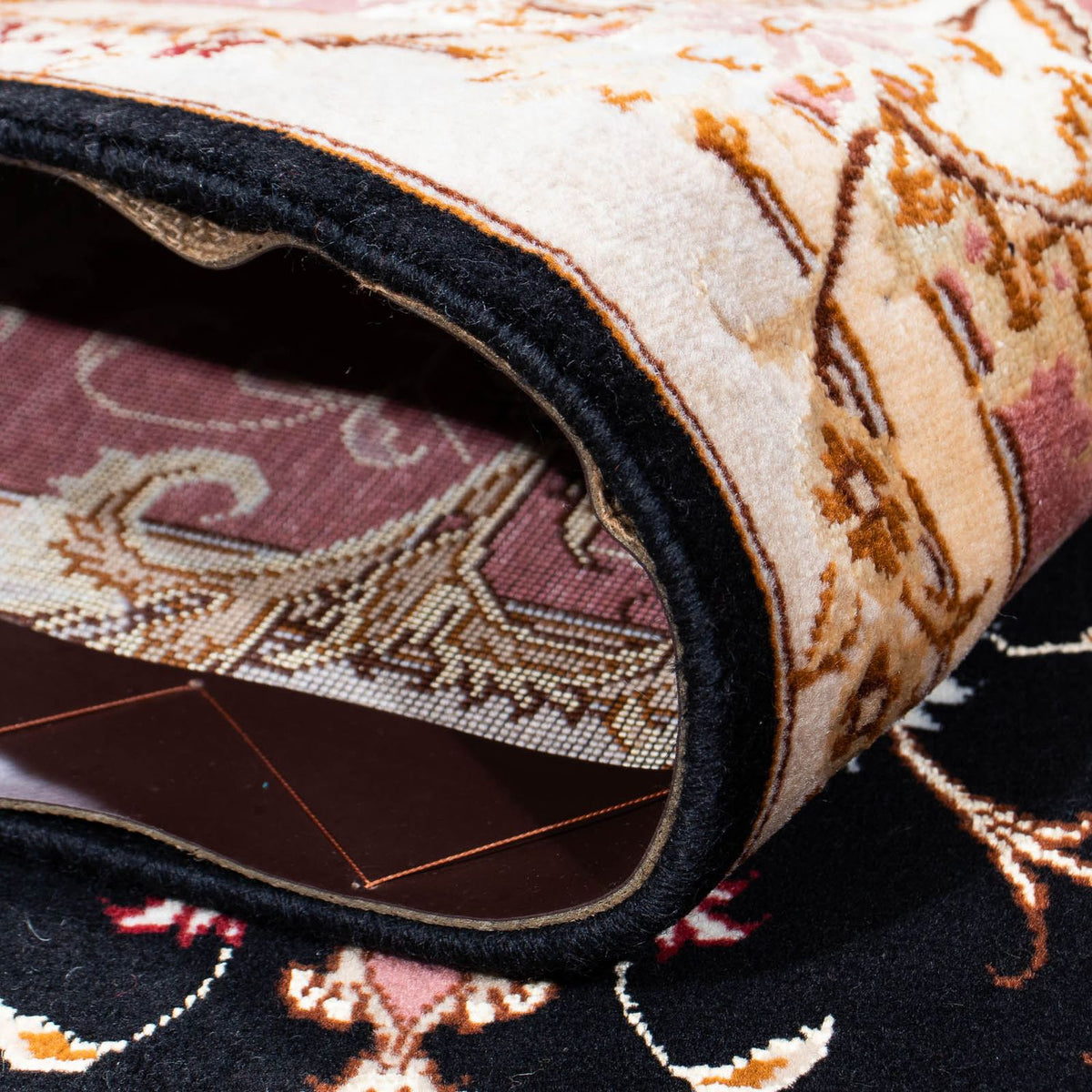 Perzisch tapijt - Tabriz - Royal - 243 x 168 cm - donkerblauw