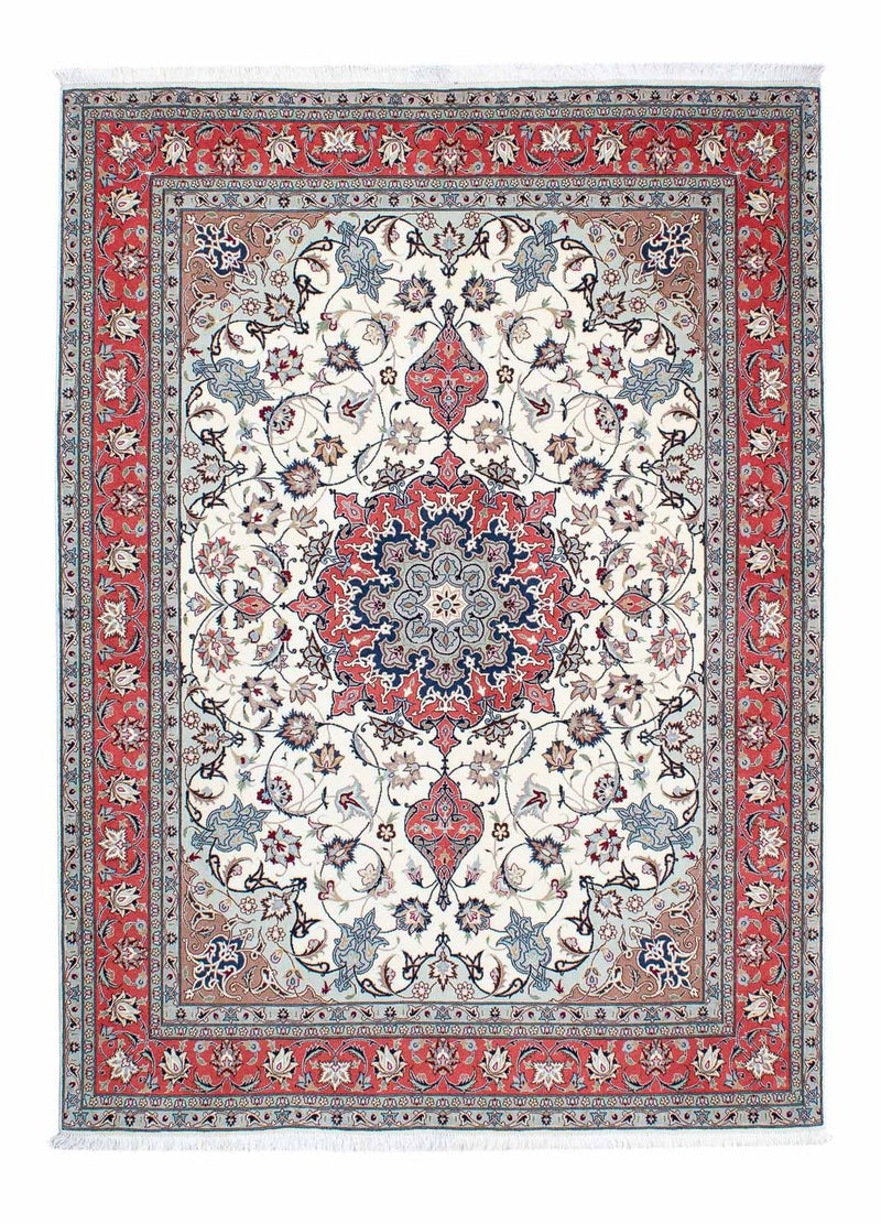 Perzisch tapijt - Tabriz - Royal - 215 x 153 cm - beige