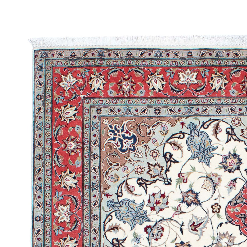 Perzisch tapijt - Tabriz - Royal - 215 x 153 cm - beige