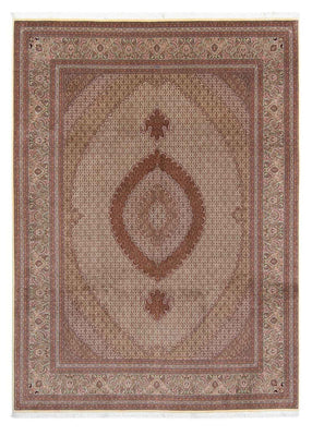 Perzisch tapijt - Tabriz - 350 x 254 cm - bruin
