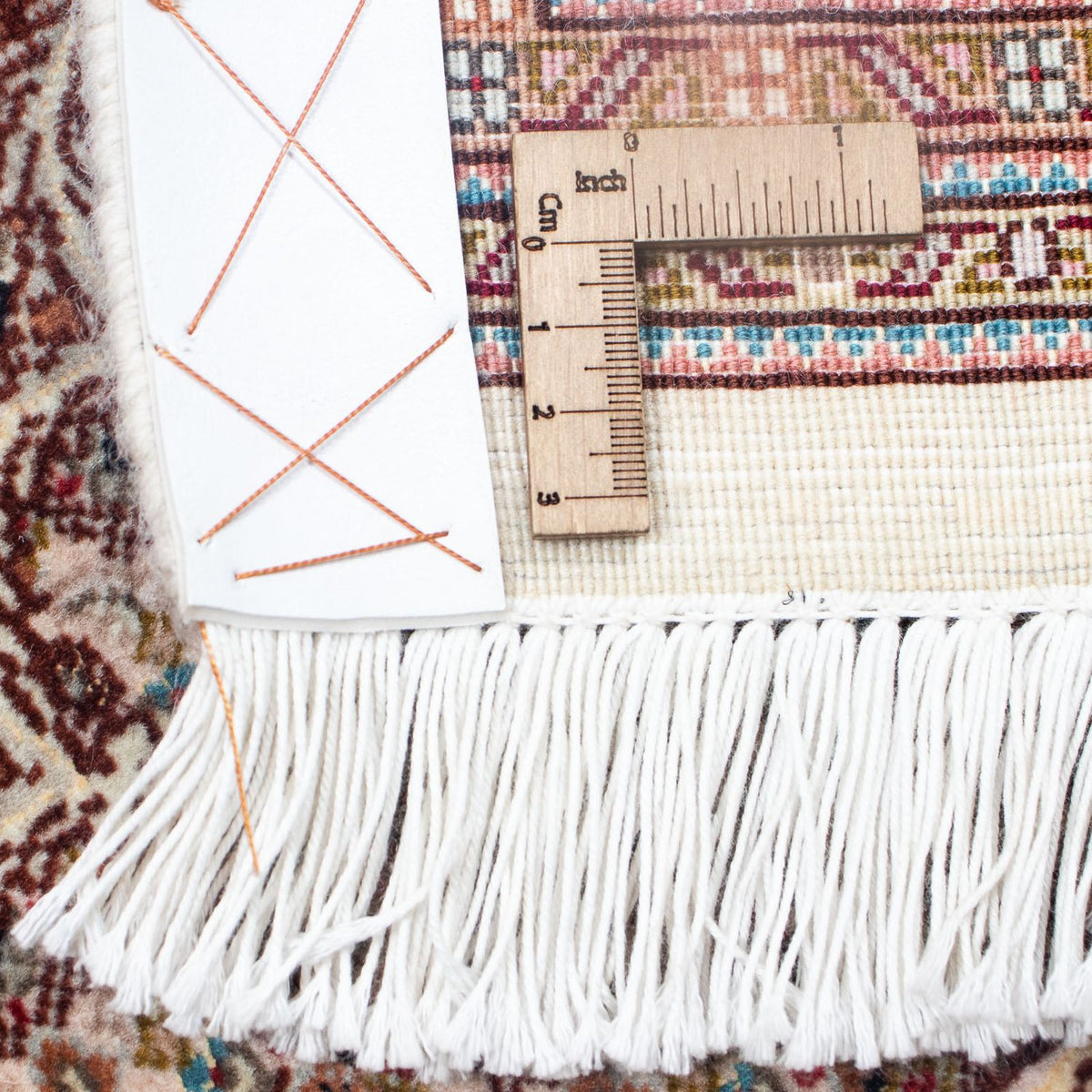 Perzisch tapijt - Tabriz - 350 x 254 cm - bruin