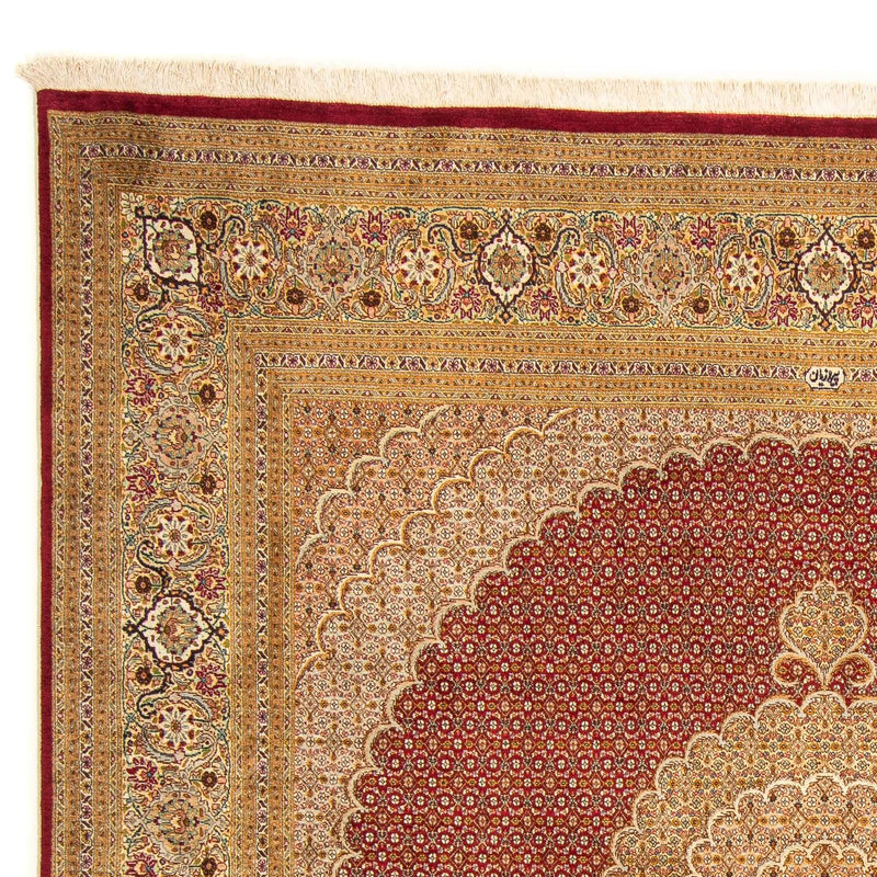 Perzisch tapijt - Tabriz vierkant  - 248 x 246 cm - donkerrood